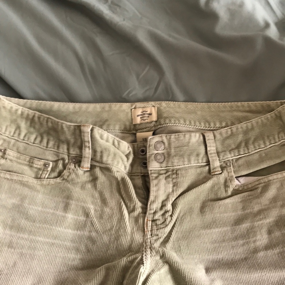 Abercrombie & Fitch corduroy bootcut pants